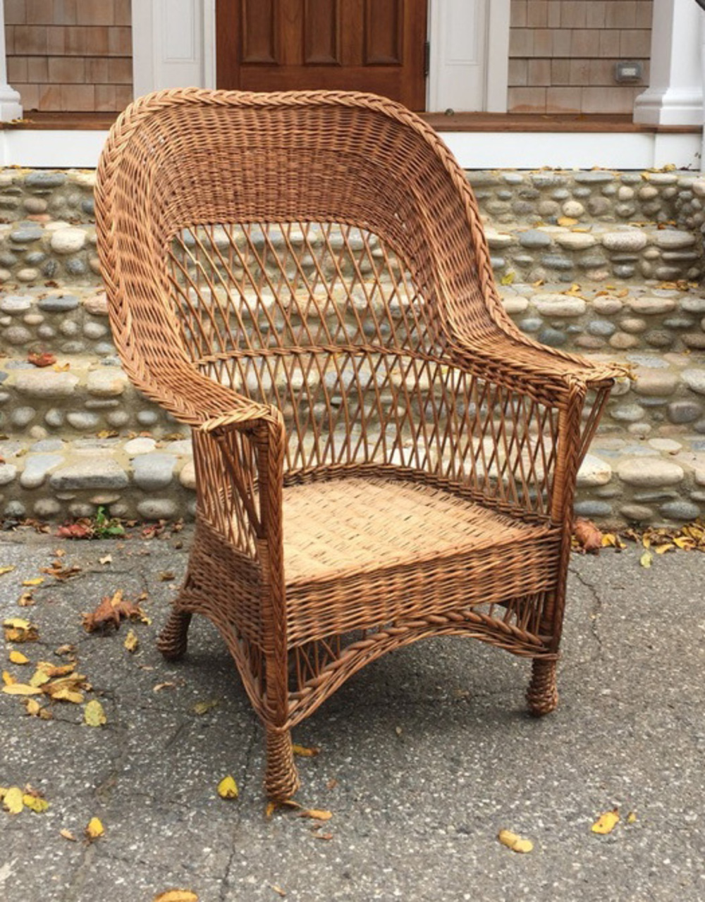 Antique Wicker Chair The Wicker Shop